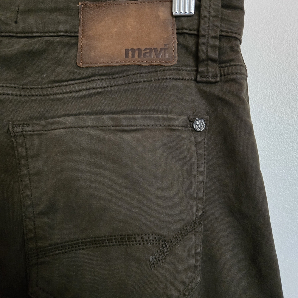 Mavi Dark Olive Green Jeans 30 x 32